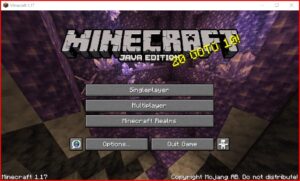 minecraft for java successfully loaded