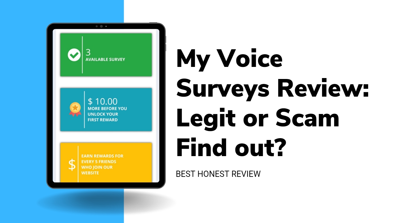 My Voice Surveys Reviews ( Is My Voice Survey Legit or Scam, My ...