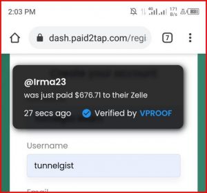 Paid2tap Payment|How to Withdraw from Paid2tap