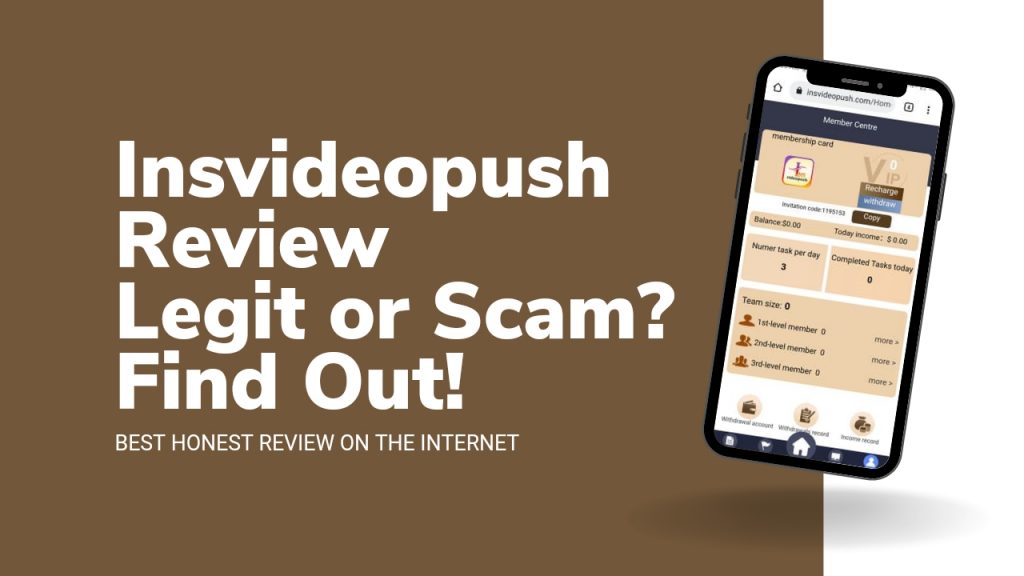 Insvideopush.com Review | Is Insvideopush Legit or Scam | Earn Fast!