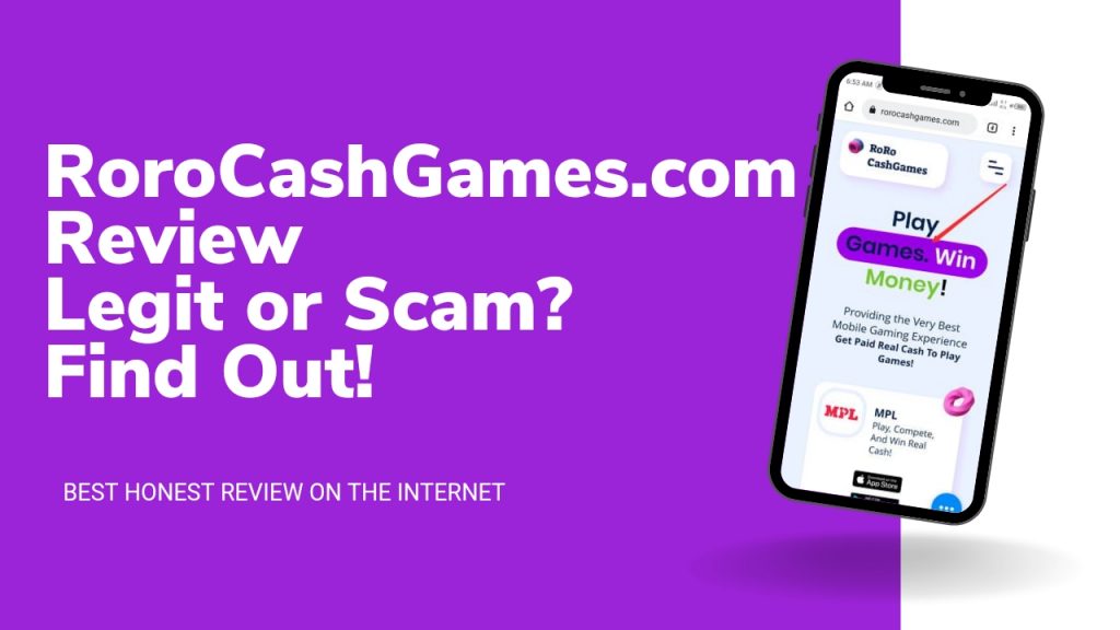 Rorocashgames.com Review | Is Rorocashgames Legit or Scam | Earn Playing Games