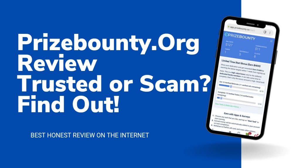 Prizebounty.org Review | Earn Instant $25 for Signing Up!