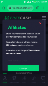 Freecash Referral | How to Refer and earn on Freecash.com