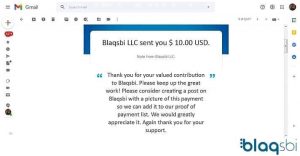 Blaqsbi Payment Proof