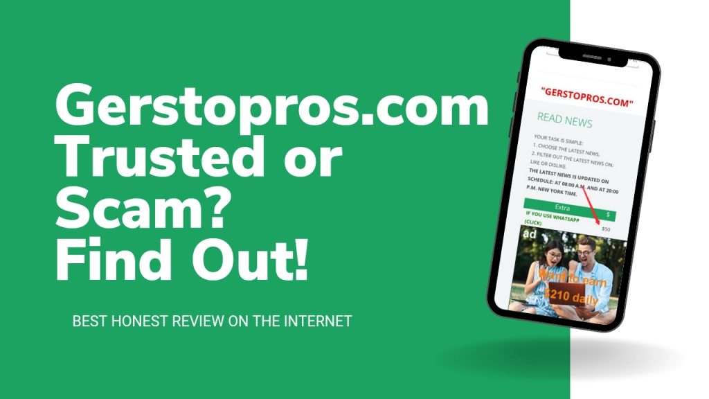 Gerstopros.com Review | Is Gerstopros Legit or Scam?