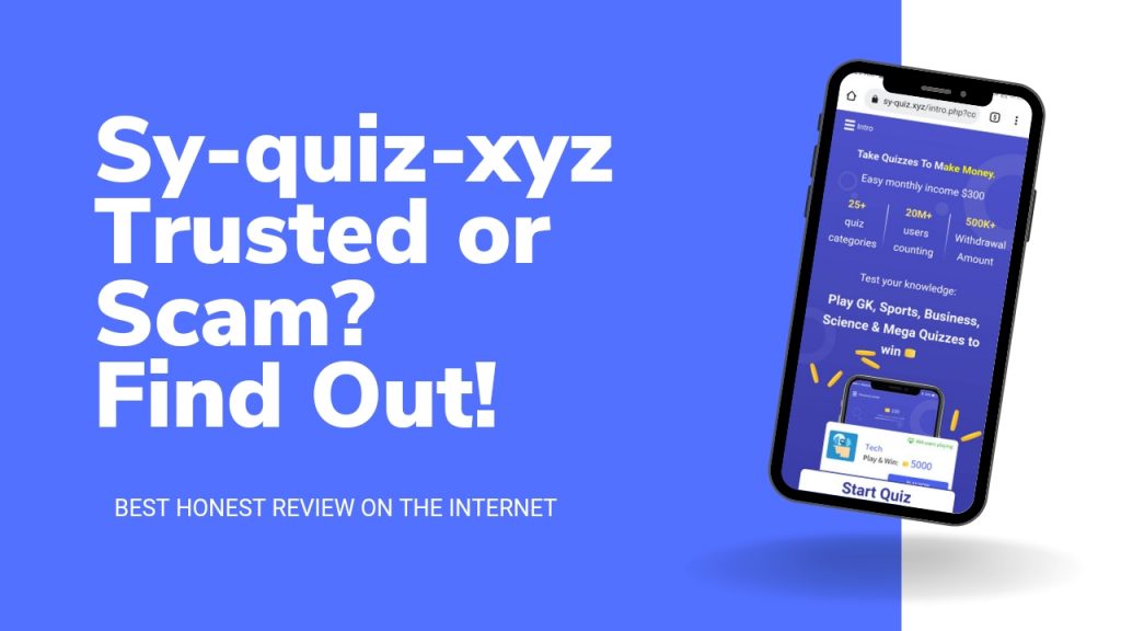 Sy-quiz.xyz Review | Is Sy-quiz Legit or Scam?