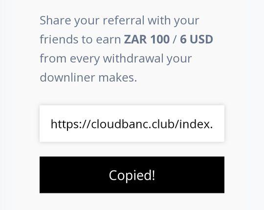 Cloudbanc.club Referral | How to Refer and earn on Cloudbanc