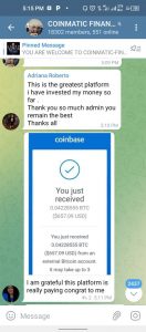 Coinmatic-financial.com Payment Proof