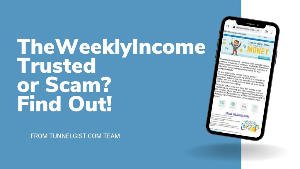 TheWeeklyIncome.com Review | Is TheWeeklyIncome Legit or Scam