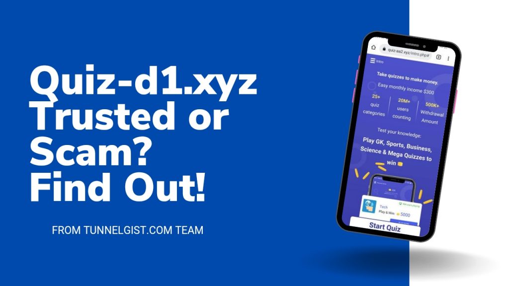 Quiz-d1.xyz Review | Is Quiz-d1 legit or scam?