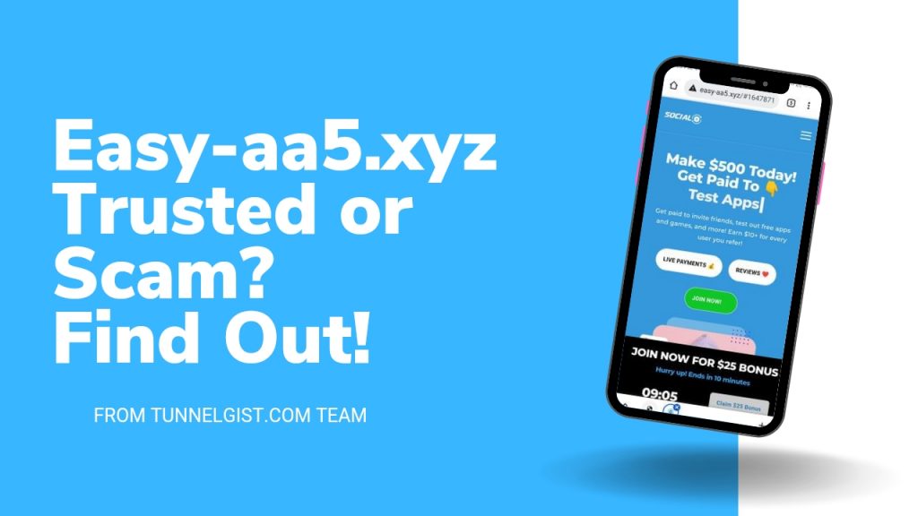 Easy-aa5.xyz Review | Is Easy-aa5 Legit or Scam?