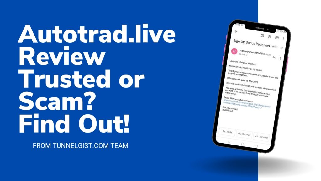 Autotrad.live Review | Is Autotrad Legit or Scam?