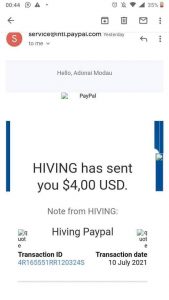 Joinhiving Payment Proof | Joinhiving withdrawal 