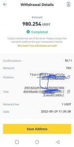 Ugrowth Payment Proof