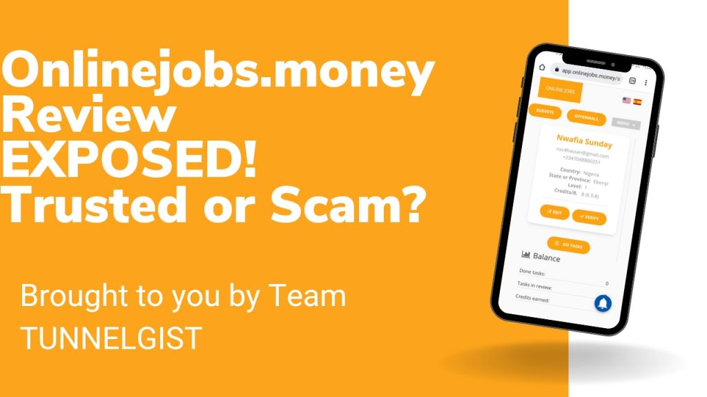 Onlinejobs.money Review | Is Onlinejobs.money Legit or Scam