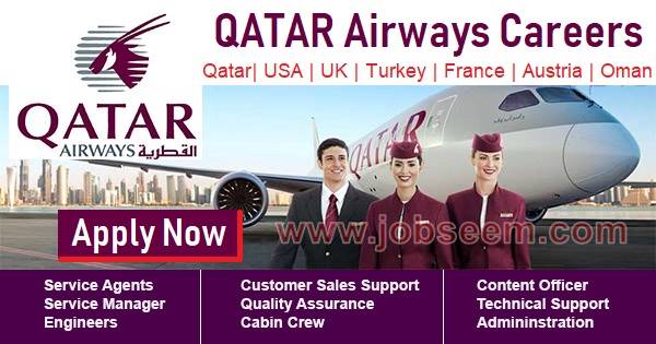Qatar Airways Careers | 100+ Wonderful Job Vacancies 