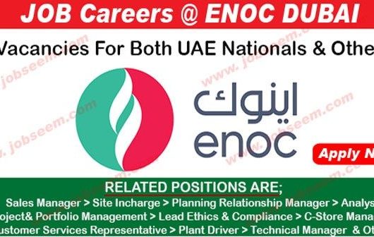 ENOC Careers Dubai– Latest Job Opening and Recruitment