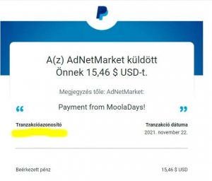 Mooladays Payment Proof