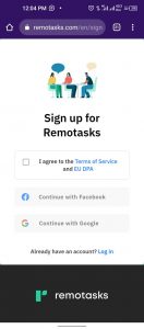 Remotasks Sign Up | Remotasks registration 