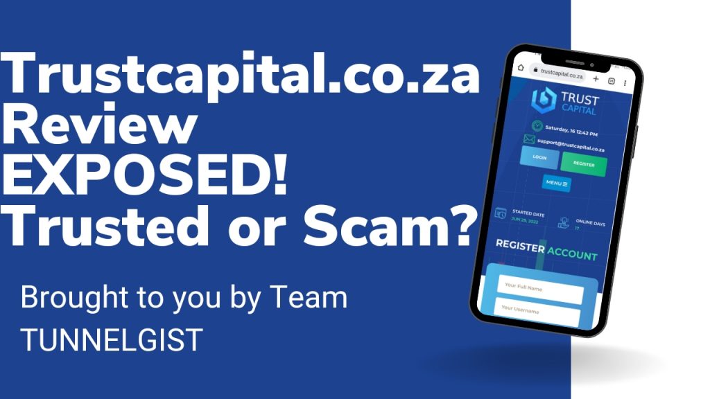 Trustcapital.co.za Review | Is Trust Capital Legit or Scam