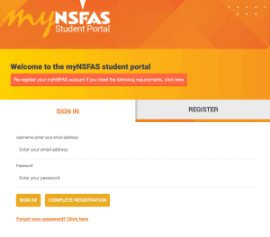 Nsfas online Application 2022 | Get Started with Mynsfas 