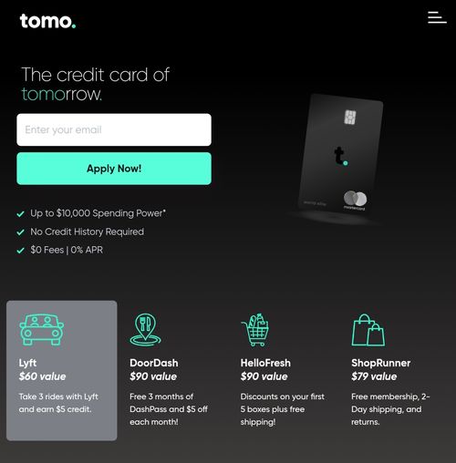Tomo Credit Cards Reviews 