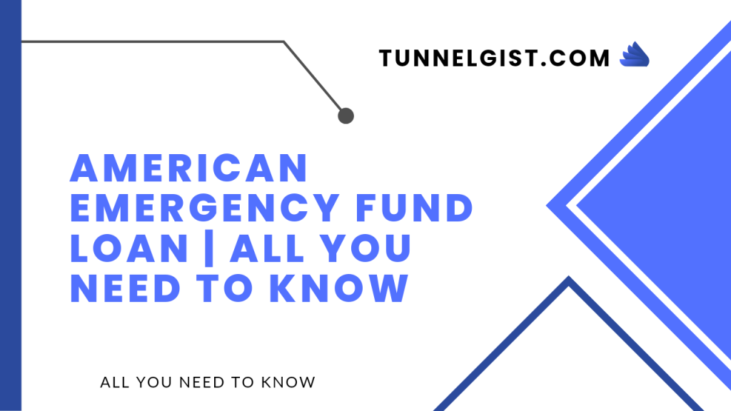 American emergency fund loan