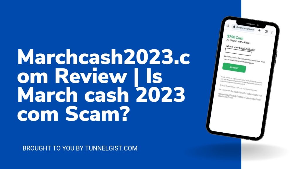 March cash 2023 com Scam