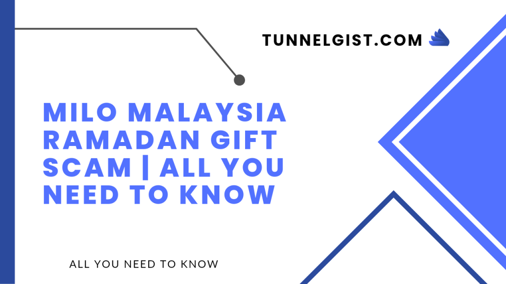 Milo Malaysia ramadan gift Scam
