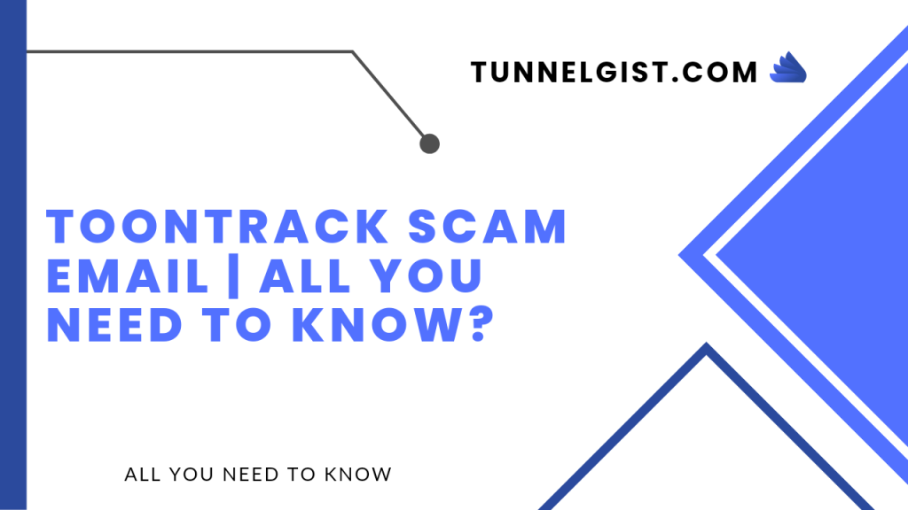 Toontrack Scam Email