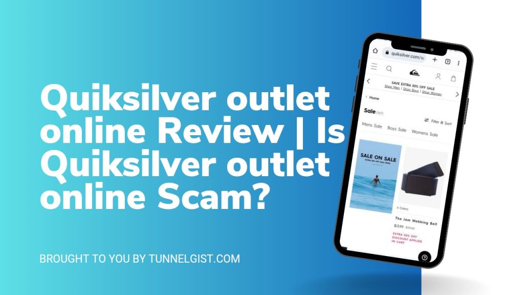 Is Quiksilver outlet online Scam