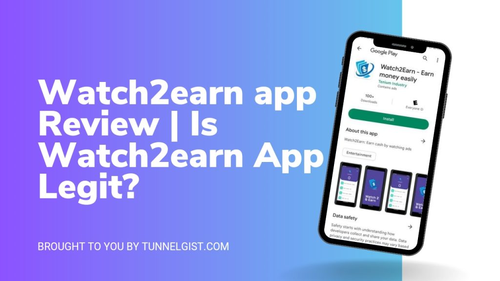 Watch2earn app Review