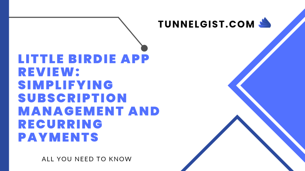 Little Birdie App Review