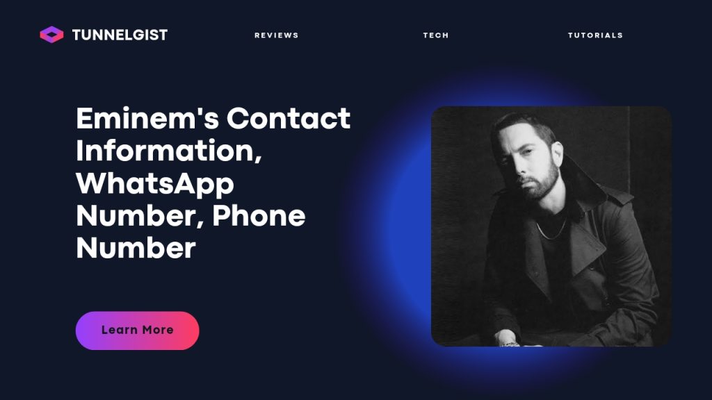 Eminem's Contact Information