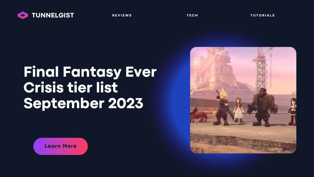 Final Fantasy Ever Crisis tier list September 2023