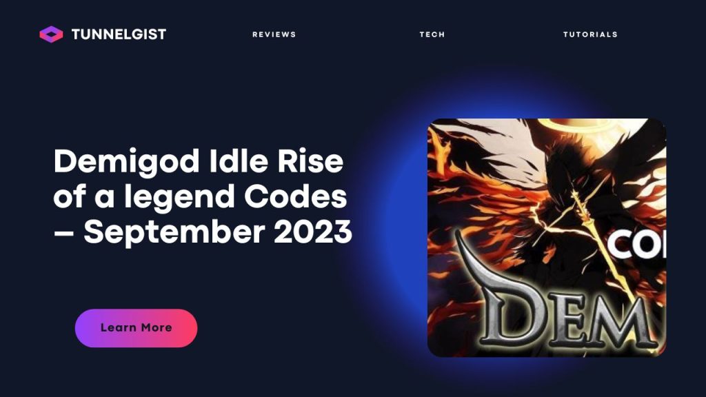 Demigod Idle Rise of a legend Codes – September 2023