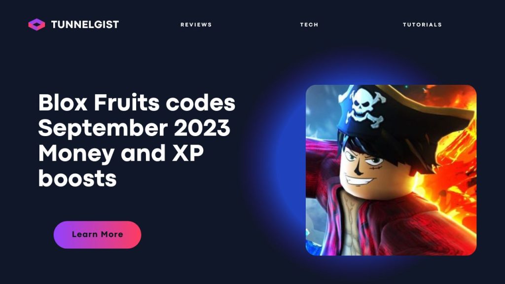 Blox Fruits codes September 2023 Money and XP boosts