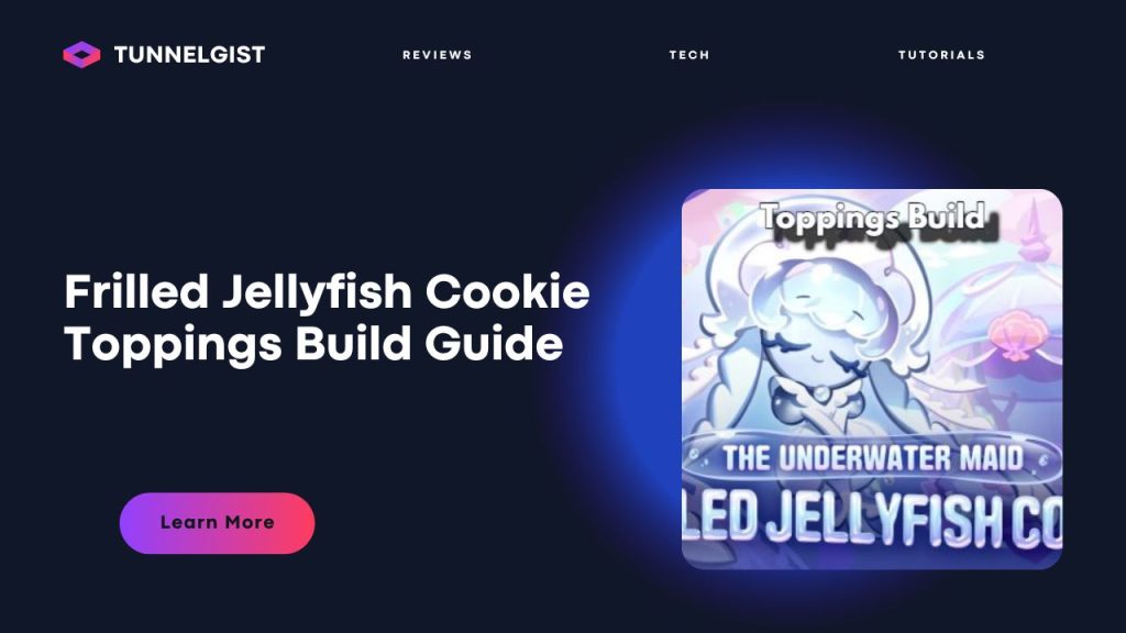 Frilled Jellyfish Cookie Toppings Build Guide