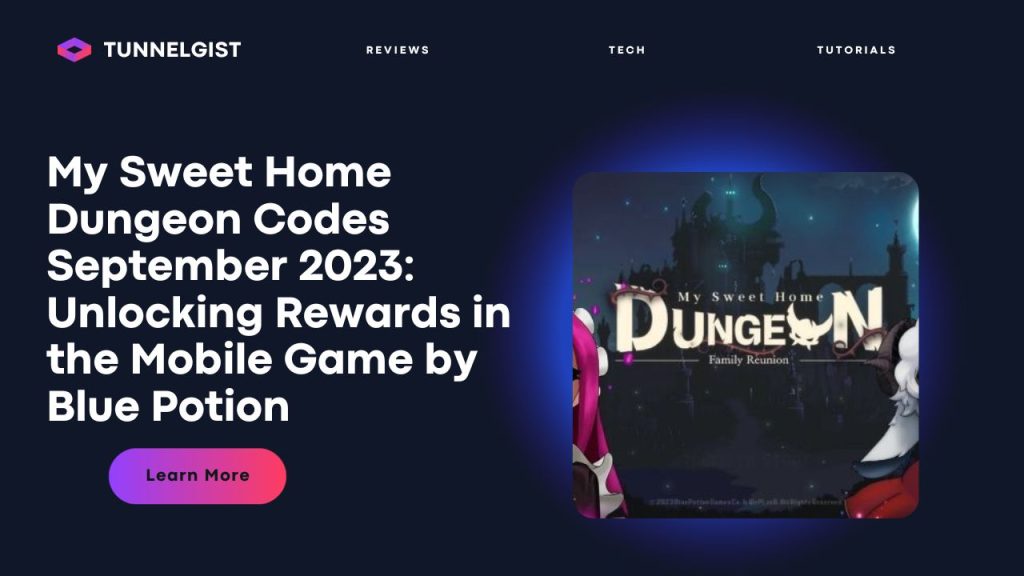 My Sweet Home Dungeon Codes September 2023