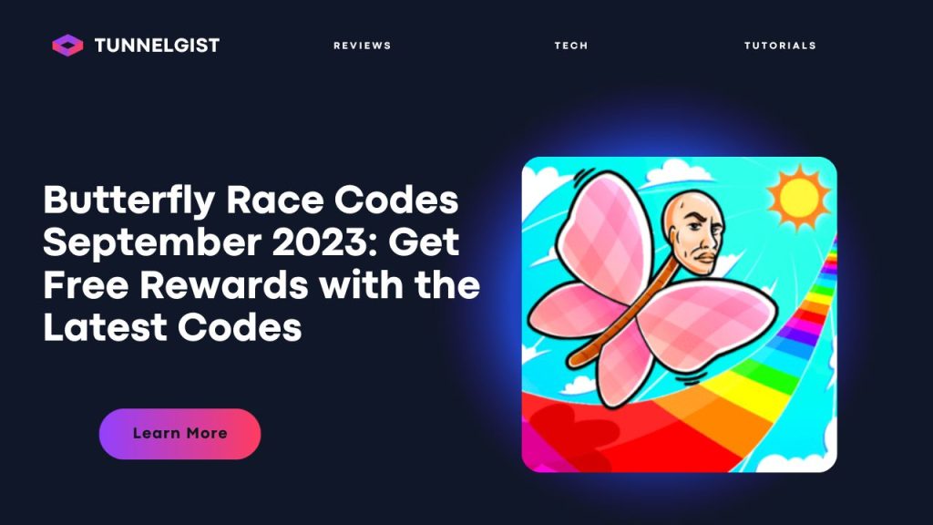 Butterfly Race Codes September 2023