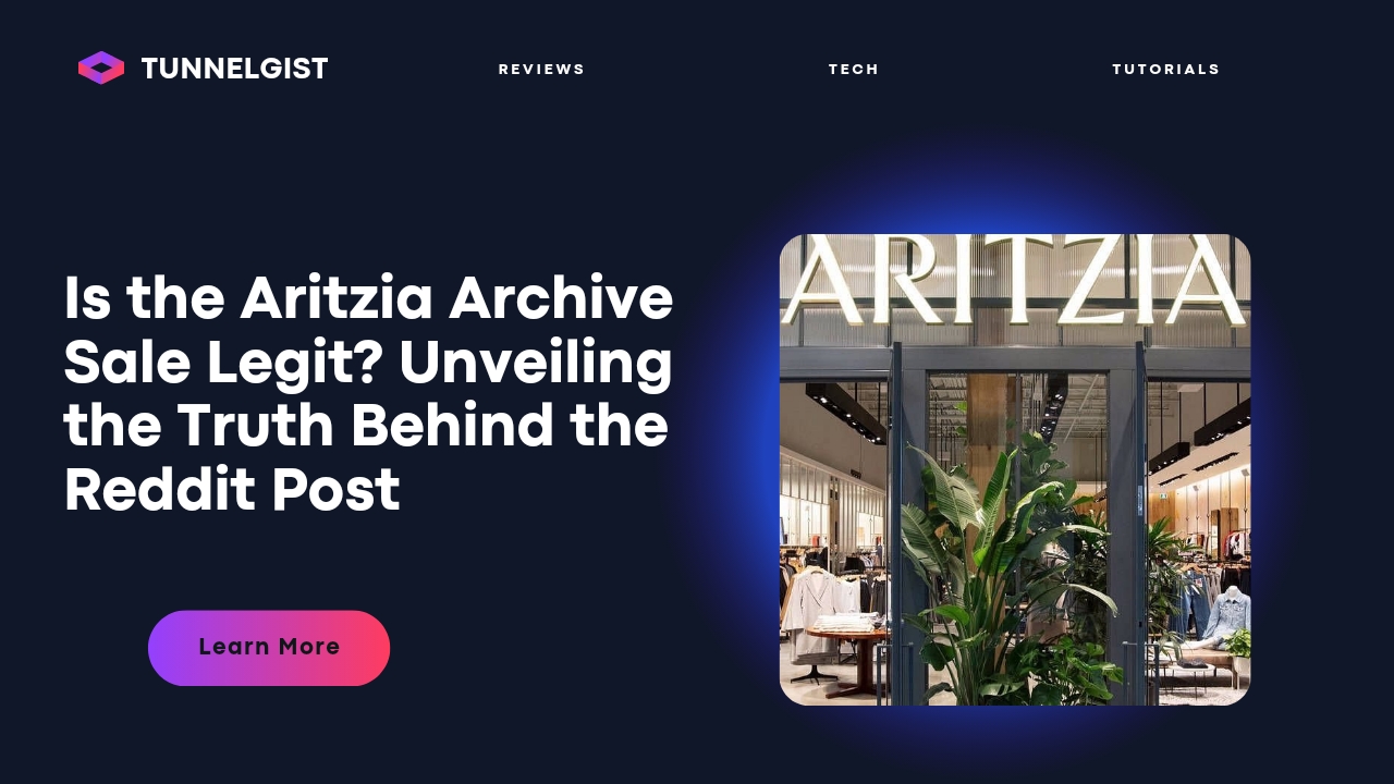 Is the Aritzia Archive sale real? All you need to know as Reddit