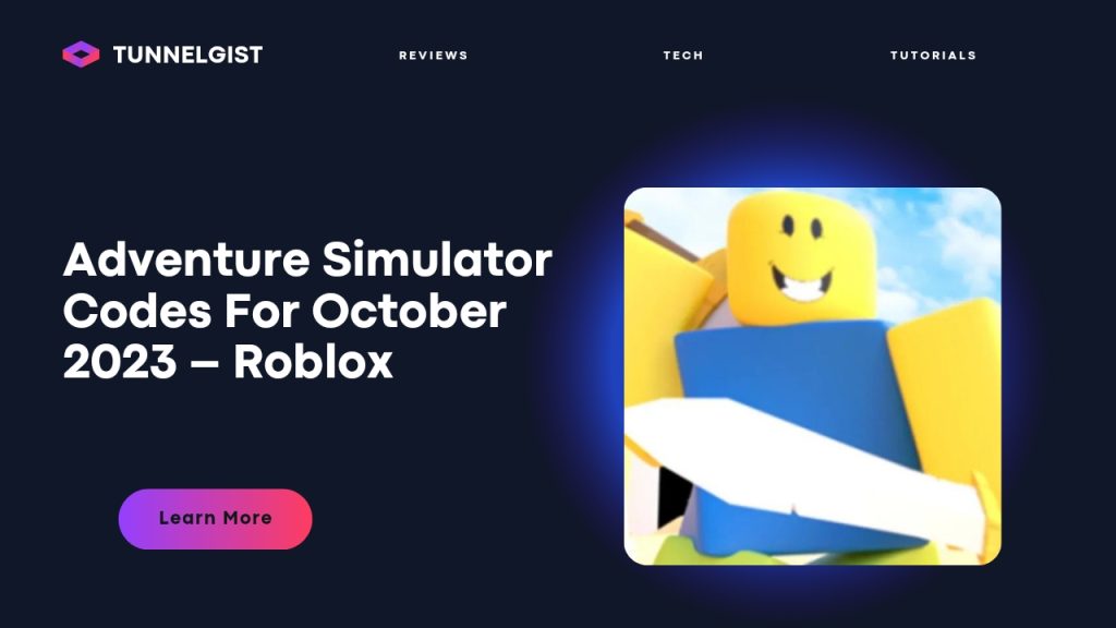 Adventure Simulator Codes For October 2023