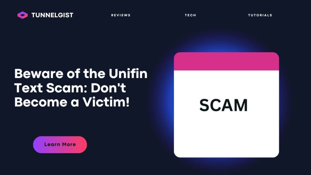 Unifin Text Scam
