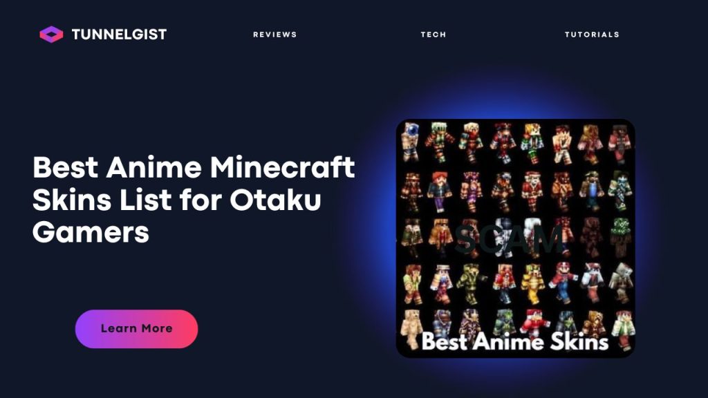Best Anime Minecraft Skins List for Otaku Gamers