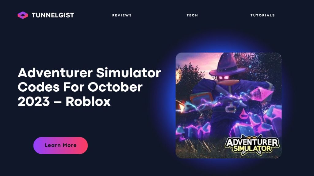 Adventurer Simulator Codes For October 2023