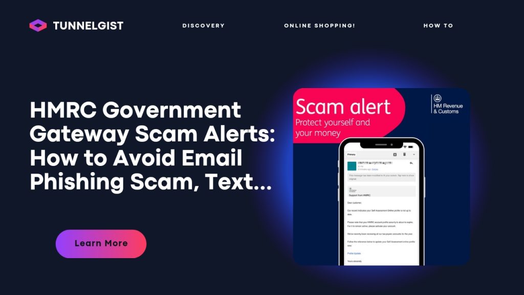HMRC Government Gateway Scam Alerts