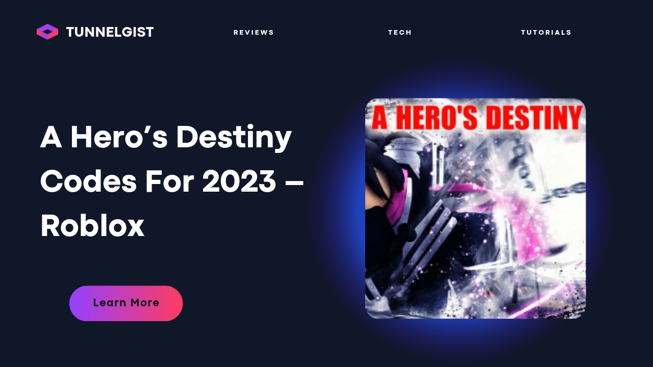 A Hero's Destiny codes (December 2023)