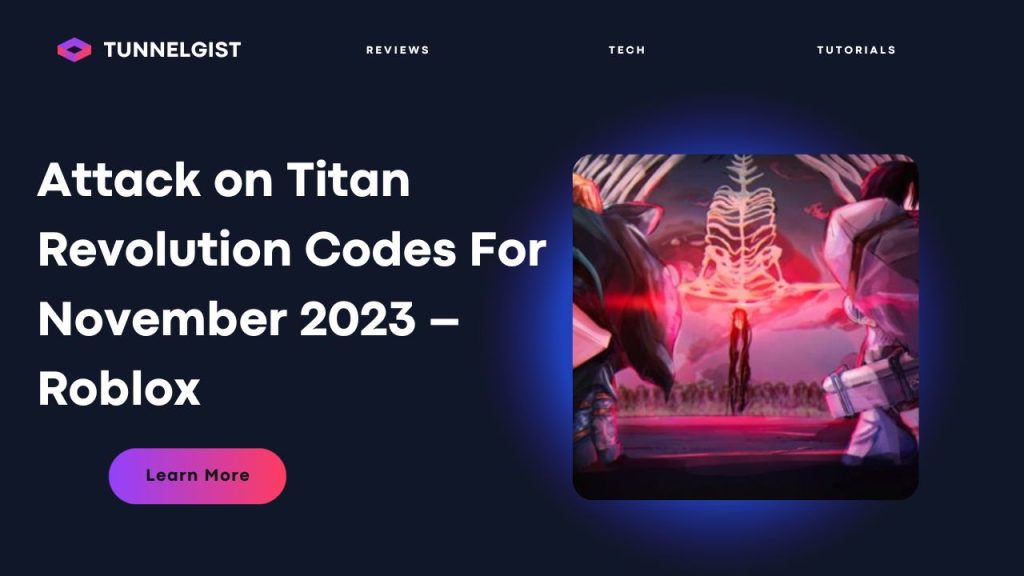 Attack on Titan Revolution Codes