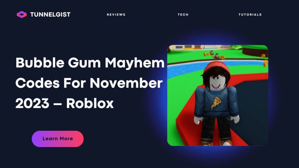 Bubble Gum Mayhem Codes For November 2023