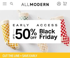 AllModern Sale Customer Experience